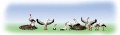 Faller Storks in their nest 154006