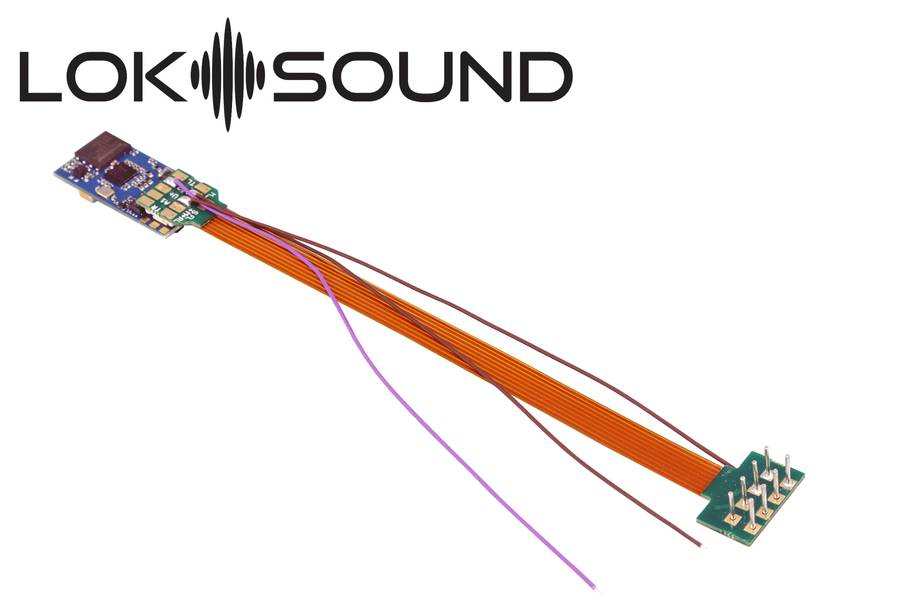 ESU 58810: LokSound 5 DCC micro Decoder 'blank' 8-pin NEM652