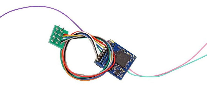 ESU 59220: LokPilot 5 Fx Decoder 8-pin NEM652 (function decoder)