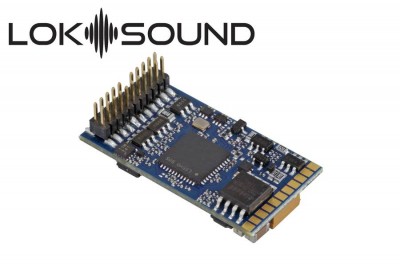 ESU 58412: LokSound 5 DCC Decoder 'blank' Plux22