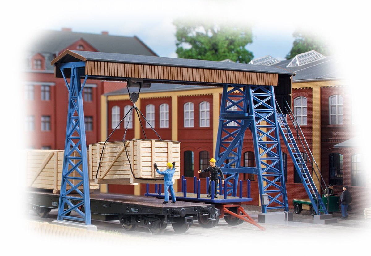 Auhagen 13401: Портальный кран