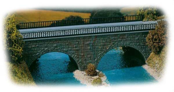 Auhagen 41589: Small road bridge