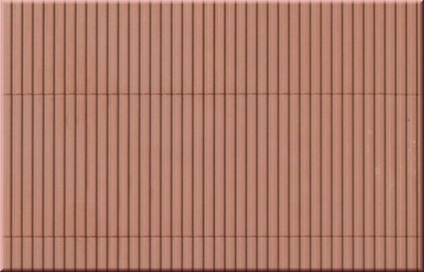 Auhagen 52432: Decorative panels Corrugated iron, reddish-brown