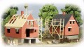 Auhagen 12215: Строящиеся дома