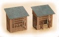Auhagen 42636: 2 sheds of wood