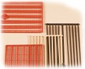 Auhagen 48649: Roof ridge tile strips, fascia boards