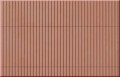 Auhagen 52432: Decorative panels Corrugated iron, reddish-brown