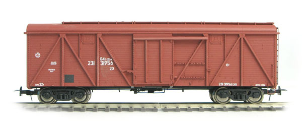 Bergs 0121: Деревянный крытый вагон тип 11-066 Нр 23131956