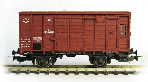 Bergs 0282: Box car 'canadian type'