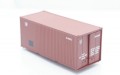 Bergs 052: Container 20' SZD brown