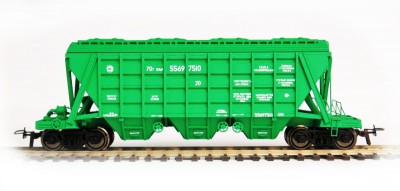 Bergs 0252: Hopper car Typ 19-752