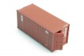Bergs 05164: Container 20' RZD brown