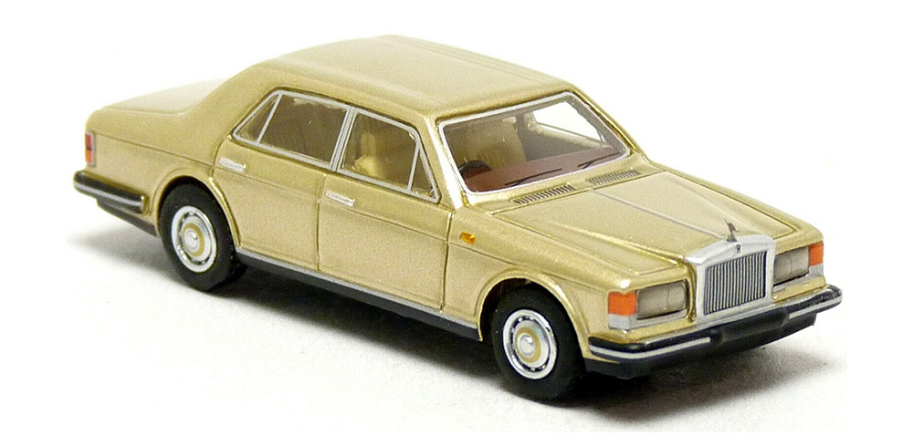 Brekina 87326: BOS: Rolls Royce Silver Spirit Mark 1 Limousine beige