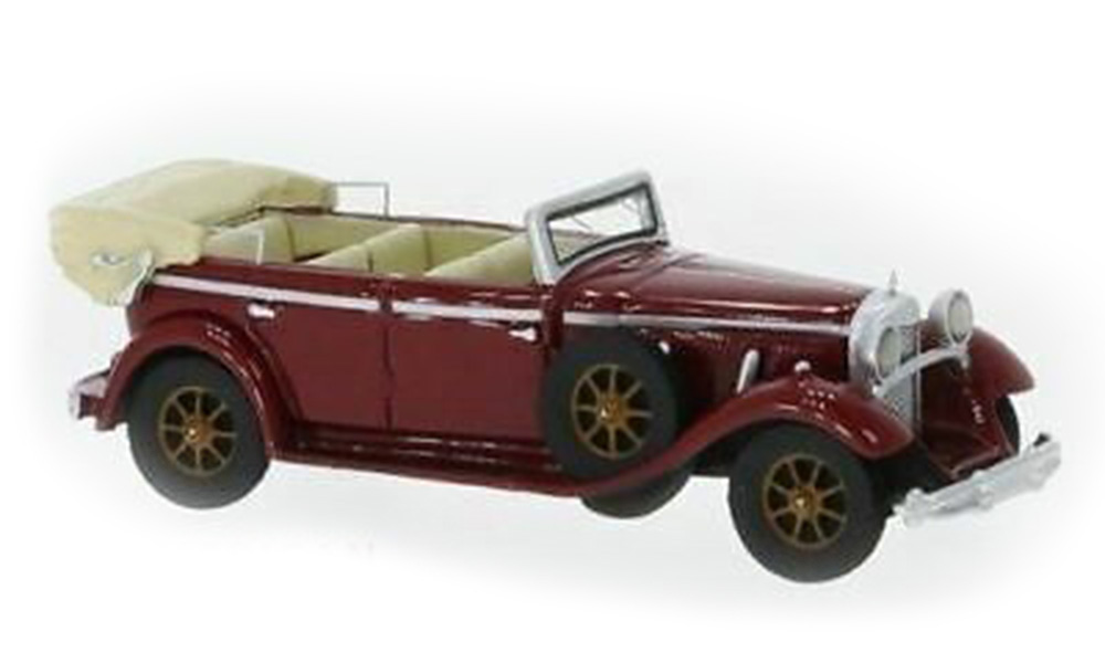 Brekina 87561: BOS: Mercedes 770 Convertible 1930 red