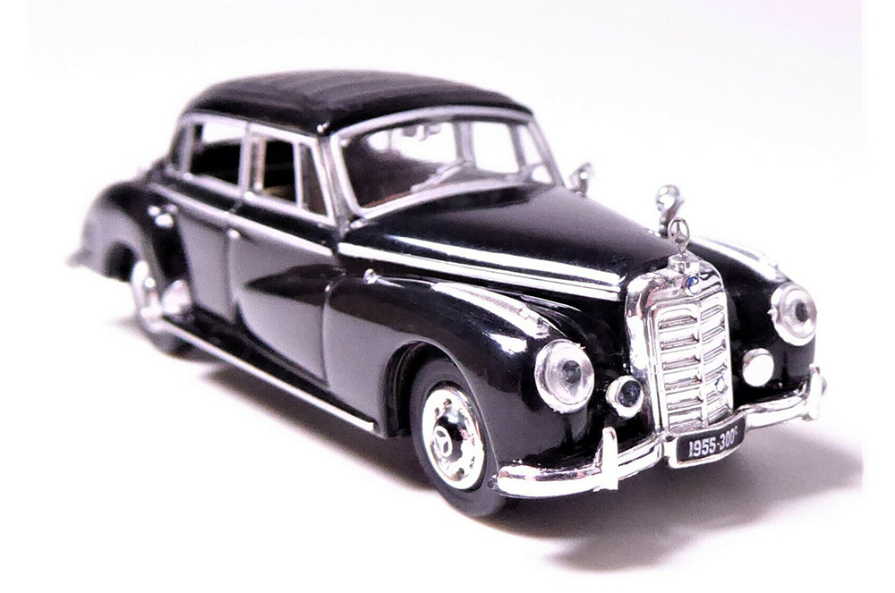 Brekina 38312: RICKO: Mercedes MB 300 C, W186 black