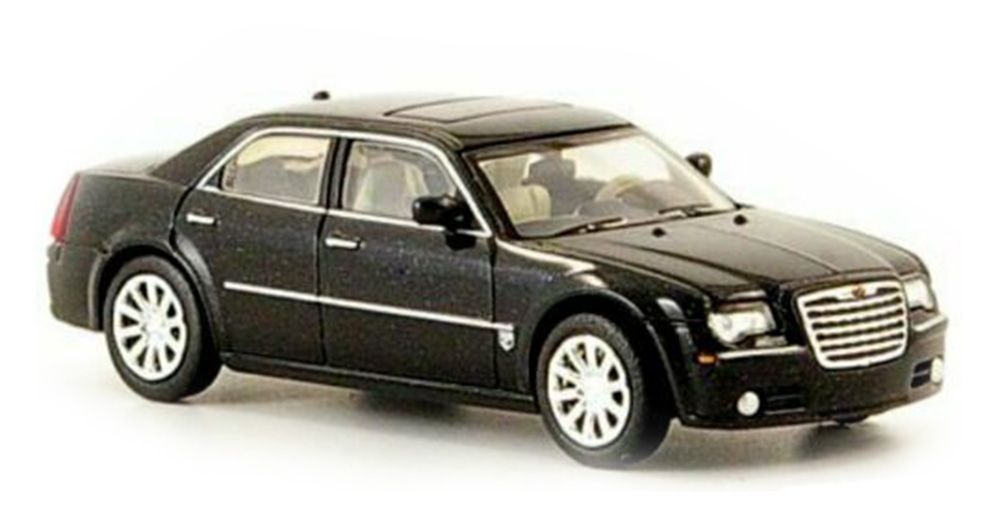 Brekina 38362: RICKO: Chrysler 300C HEMI SRT8 black