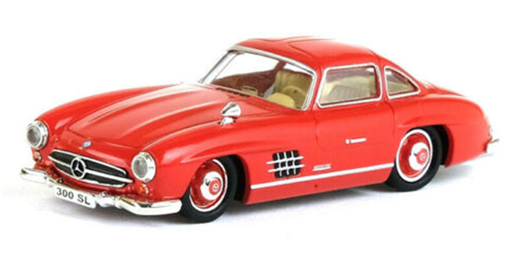 Brekina 38494: RICKO: Mercedes 300 SL (W198) red