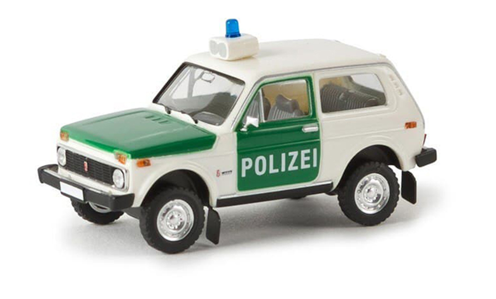 Brekina 27214: Lada Niva Polizei