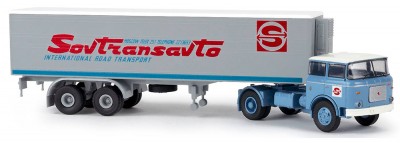 Brekina 71805-5: LIAZ 706 Sovtransauto (red)