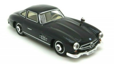 Brekina 38594: RICKO: Mercedes 300 SL (W198) black