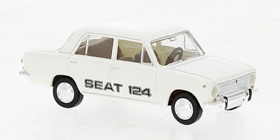 Brekina 22419: Seat 124 (Lada VAZ 2101) valge