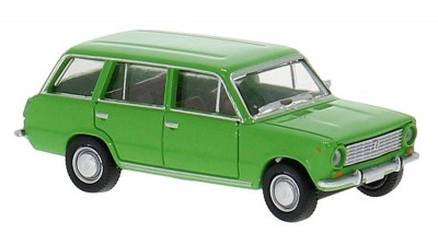 Brekina 27426: Fiat 124 (Lada VAZ 2102) Kombi  roheline