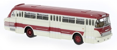 Brekina 59577: Ikarus 66 white-red