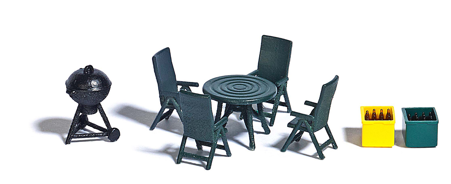 Busch 1190: Garden Party - Barbecue Set