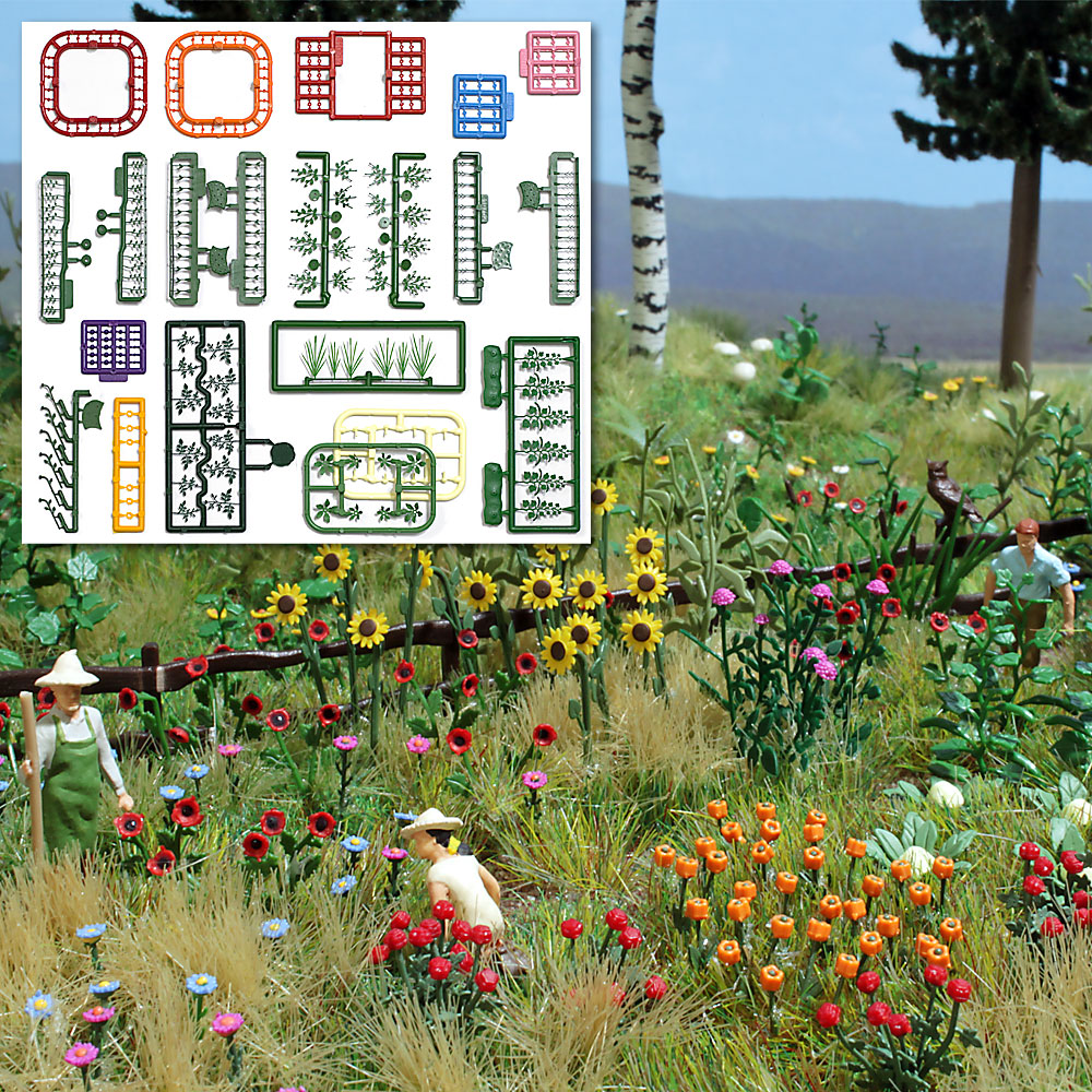 Busch 1258: Lillede ja taimede komplekt