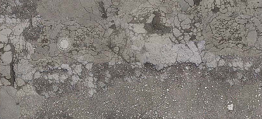 Busch 7416: Weathered asphalt tarmac