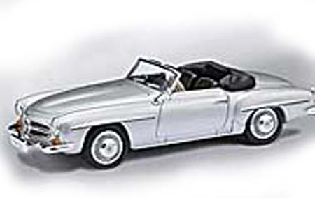 Busch 98-38893: RICKO: Mercedes 190 SL punane