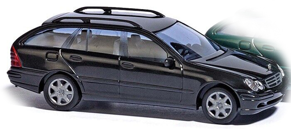 Busch 89136: Mercedes-Benz C-Class T-Modell black