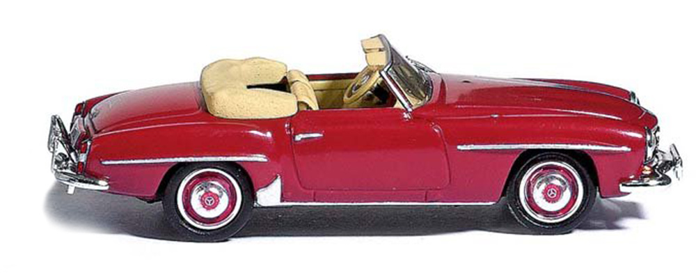 Busch 9838893: Mercedes 190 SL punane