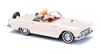 Busch 45245: Ford Thunderbird, Cabrio with driver and passenger