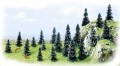 Busch 6498: Spruce Trees 20 pcs, 40-90