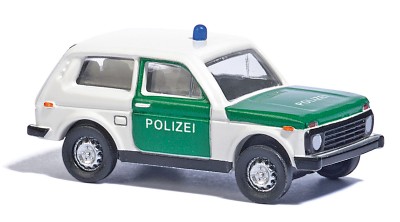 Busch 87110: Жигули Нива 2121 Polizei TT 1:120
