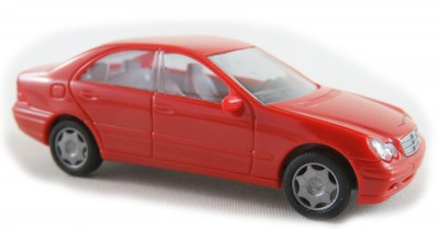 Busch 89135: Mercedes C-Class red