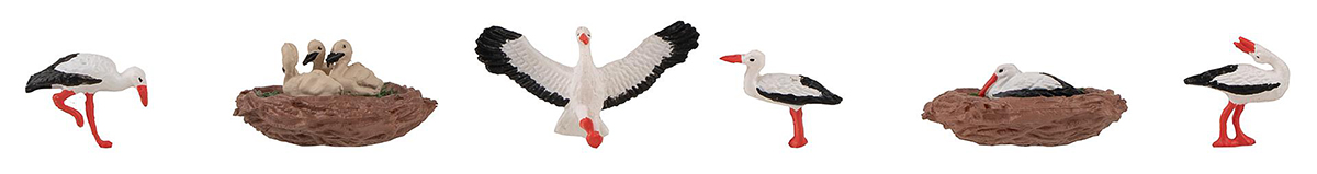 Faller 151908: Storks in their nest