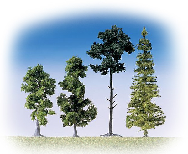 Faller 181495: 15 разных лесных деревьев