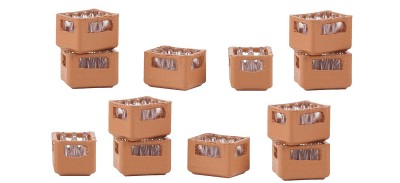 Faller 180334: Set of beverage crates, 12 boxes