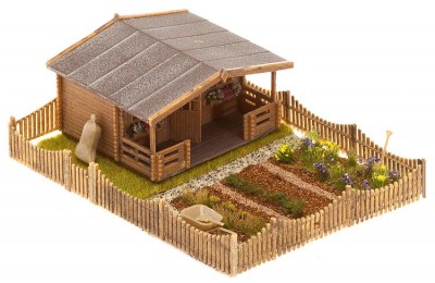 Faller 180493: Allotments with large garden house