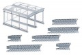 Faller 180606: Modern shopping cart roofing