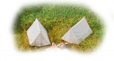 Faller 180987: 4 Tents