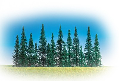 Faller 181439: Spruce Trees 15 pcs