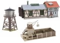 Faller 190172: Locomotive shed set