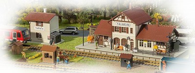 Faller 190287: Набор строений Железнодорожный вокзал Тальхейма