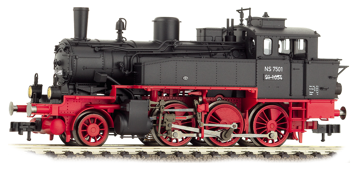 Fleischmann 403207: Dampflokomotive 91 1054