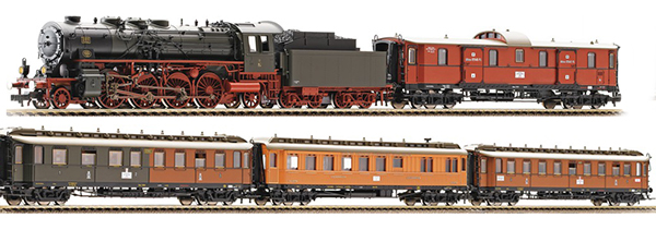 Fleischmann 481209: Steam Passenger train 'Preussens Gloria'
