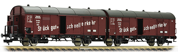 Fleischmann 530605: Express Freight cars Typ Glh Dresden, 2 pcs