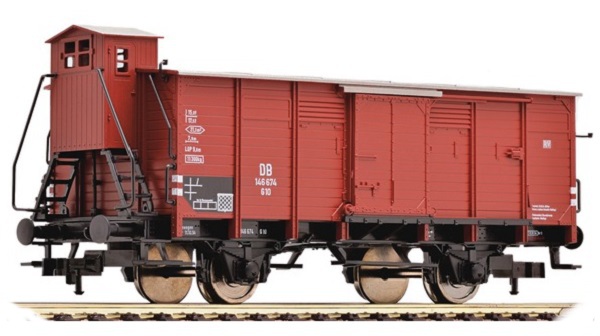 Fleischmann 535802: Covered goods car Typ G10